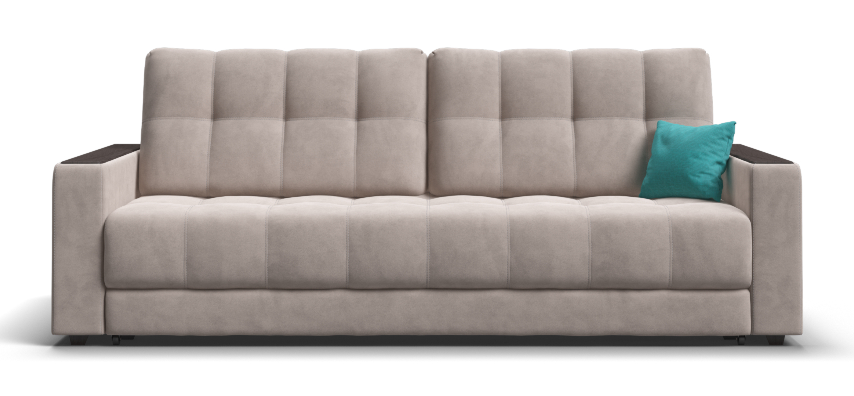 Диван Босс Велюр Монолит латте